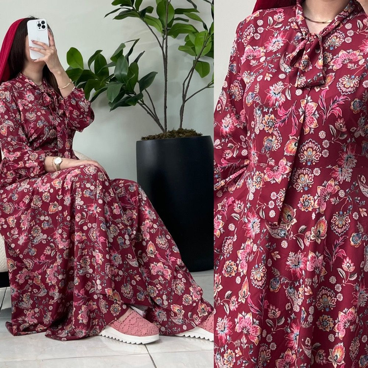 ساحلی سوپر کلوش جیبدار مزونی مناسب سایز ۳۶ الی ۴۶